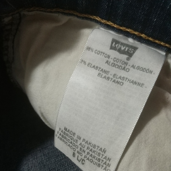 Levi's 512 Perfectly Slimming Mid Rise Bootcut Size 6 Long - Picture 9 of 11
